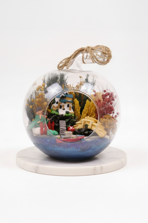 Elma Şeklinde Terraryum